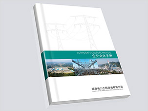 湖南電力工程咨詢公司畫冊(cè)設(shè)計(jì)案例