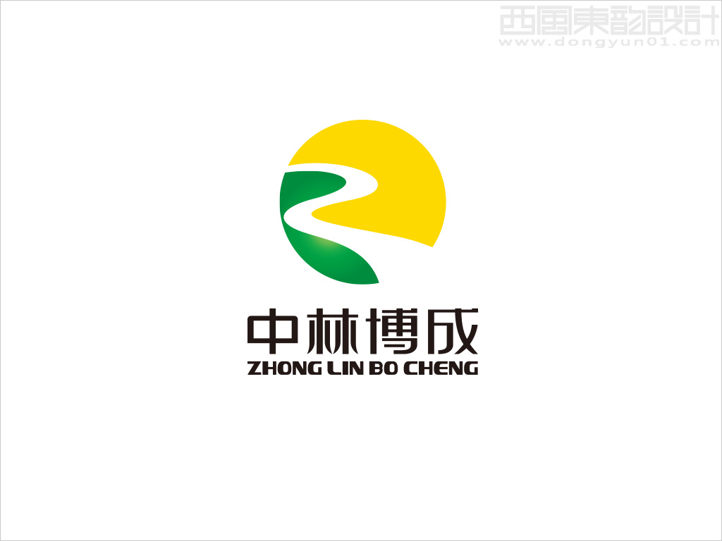 中林博成（北京）園林工程公司logo設計