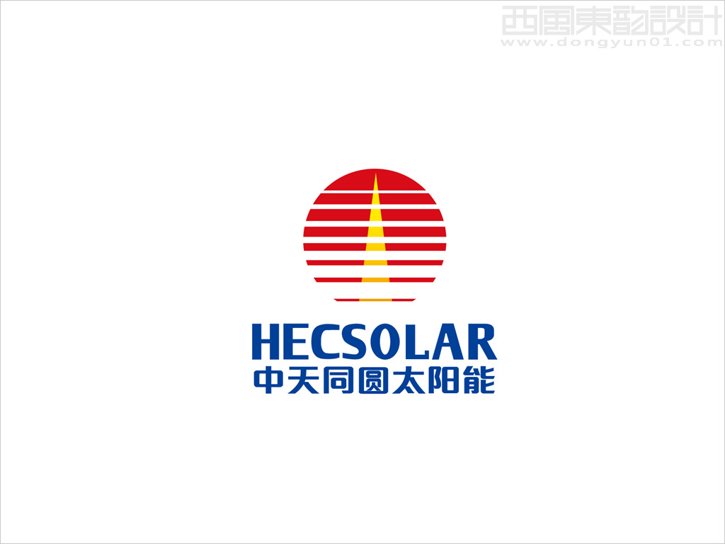 中天同圓太陽能高科技公司logo設計