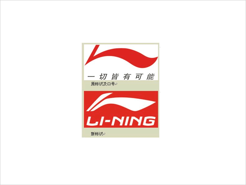 李寧品牌logo優化再設計