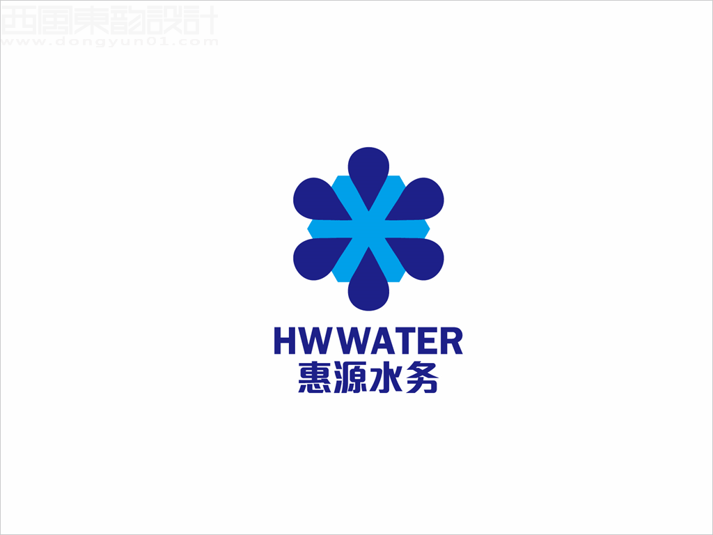 北京惠源水務公司標志設計