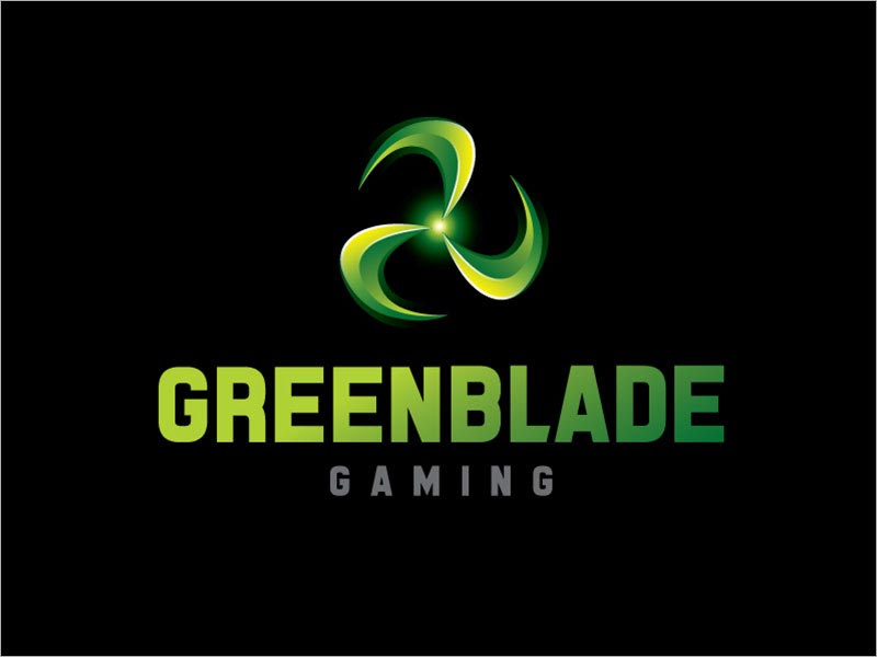 GREENBLADE GAMING LOGO設計