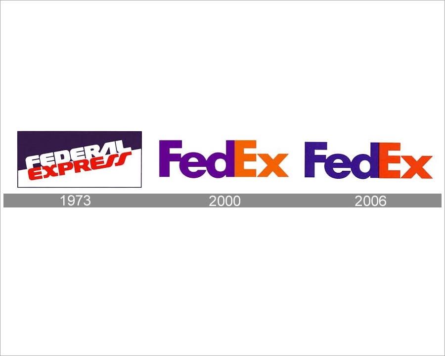 FedEx美國(guó)聯(lián)邦快遞重新優(yōu)化標(biāo)志設(shè)計(jì)