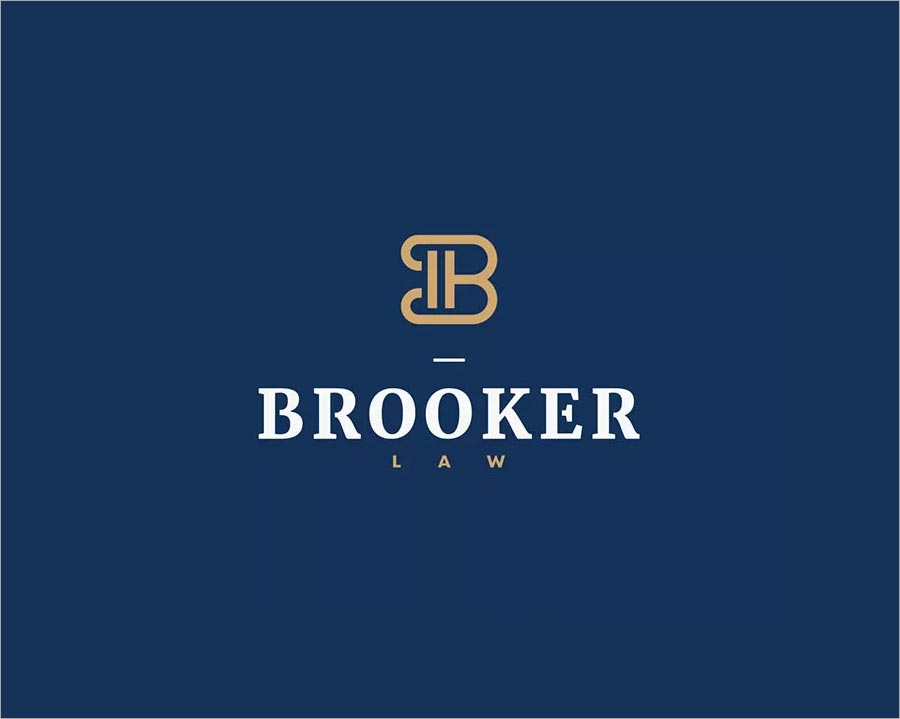 BROOKER LAW 律師事務所標志設計