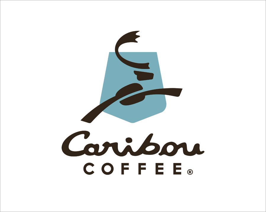 Caribou Coffee 標志設計