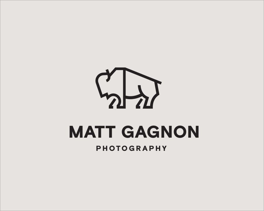 MATT GAGNON PHOTOGRAPHY 攝影公司標志設計