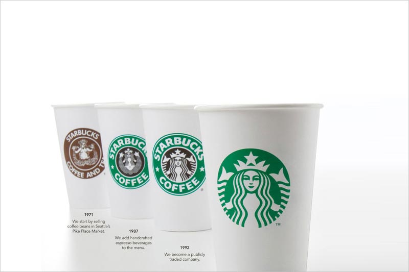 Starbucks logo設計