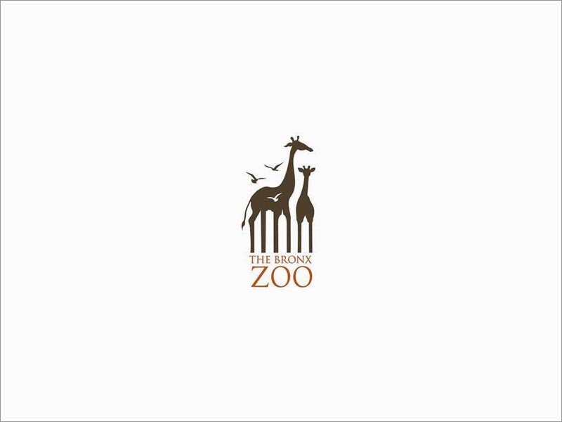 The bronx zoo 布朗克斯動物園logo設計