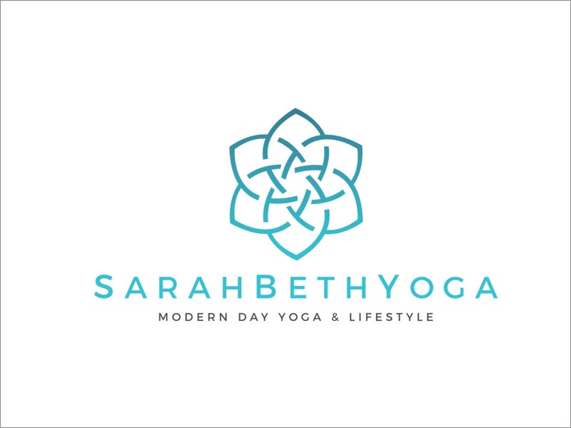 Sarah Beth Yoga短視頻號logo設(shè)計(jì)