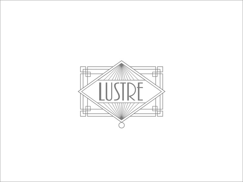 Lustre復古懷舊風格幾何形logo設(shè)計