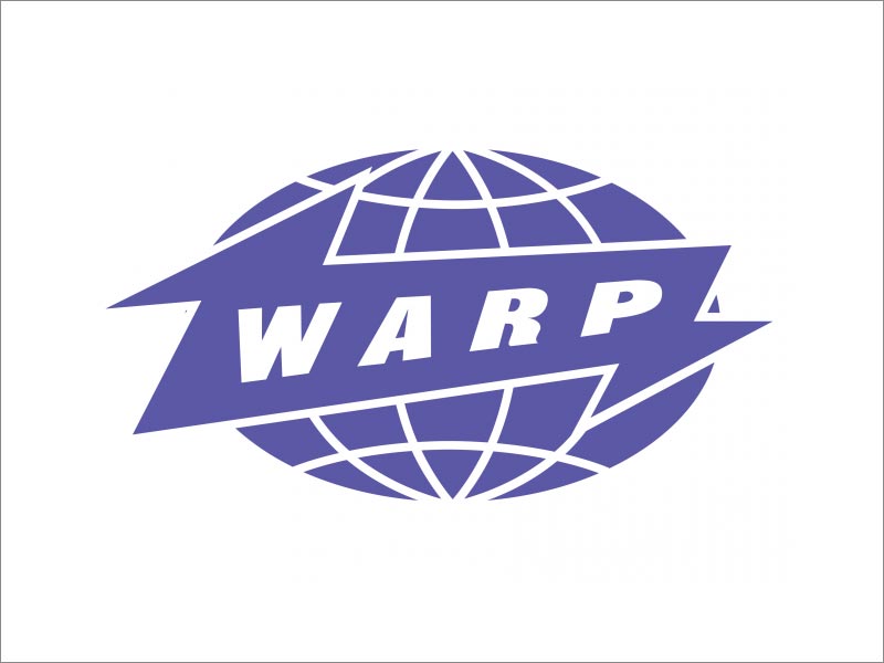 Warp Recordslogo設計，由The Designers Republic設計