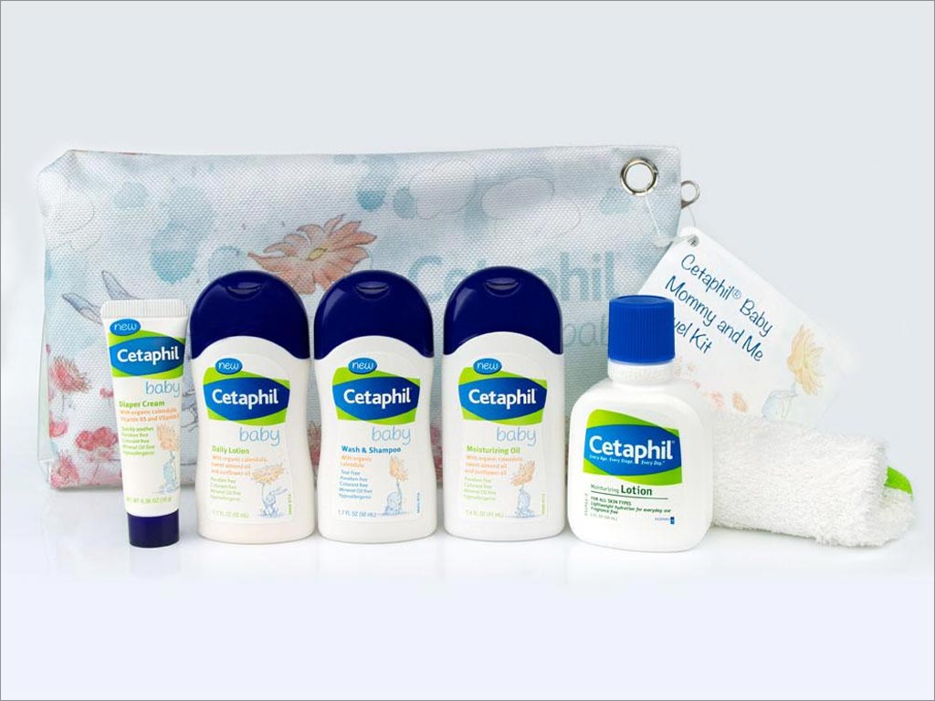 Cetaphil品牌嬰兒護膚品包裝設計