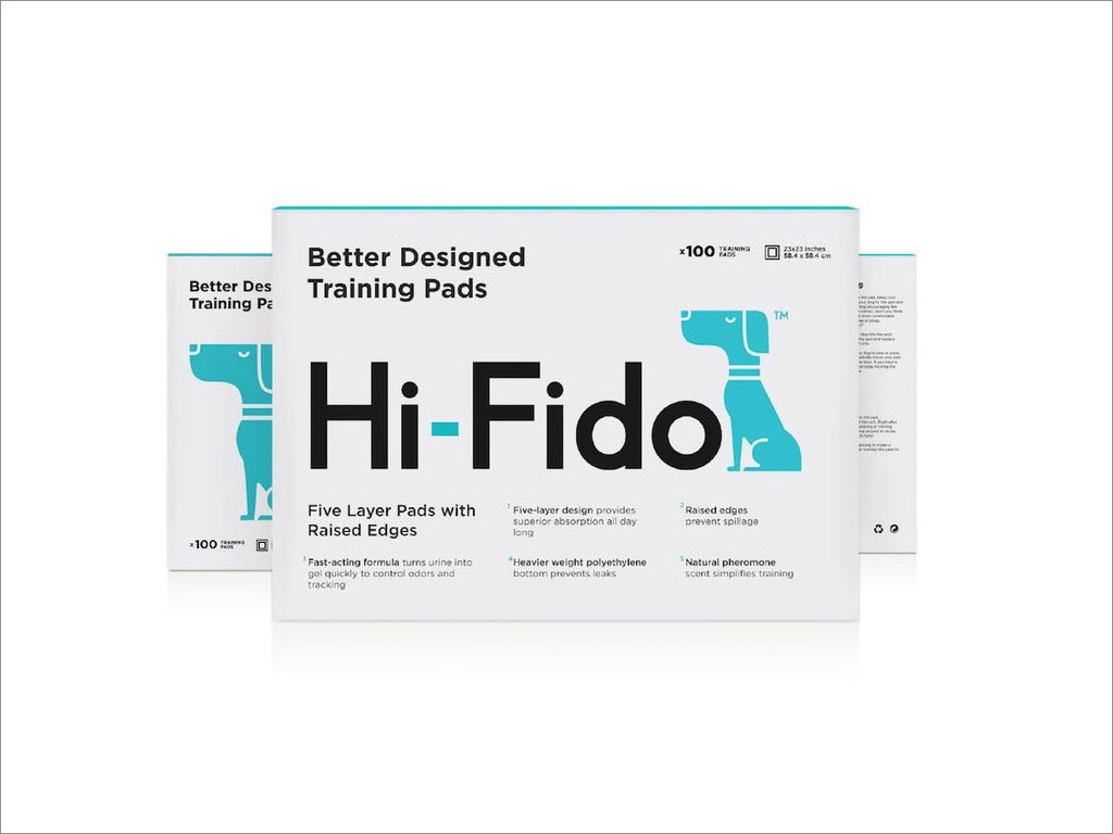 希臘Hi-Fido寵物狗訓練墊用品包裝設計