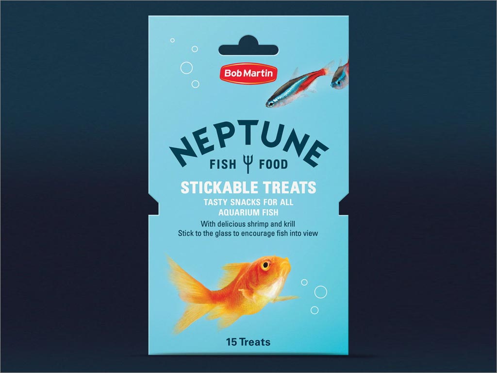 Bob Martin Neptune觀賞魚食飼料包裝設計