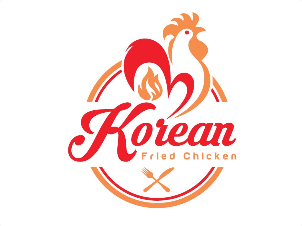 koiean 快餐廳logo設計