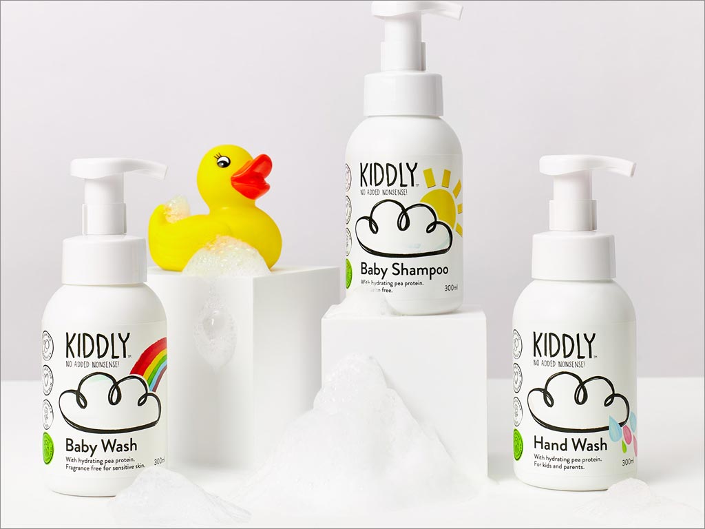 Kiddly嬰童沐浴產品包裝設計