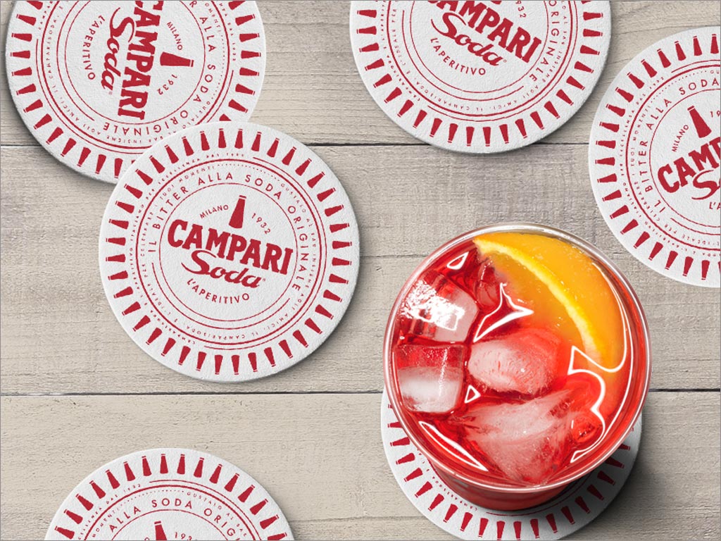 坎帕里（Campari）開胃酒logo設計