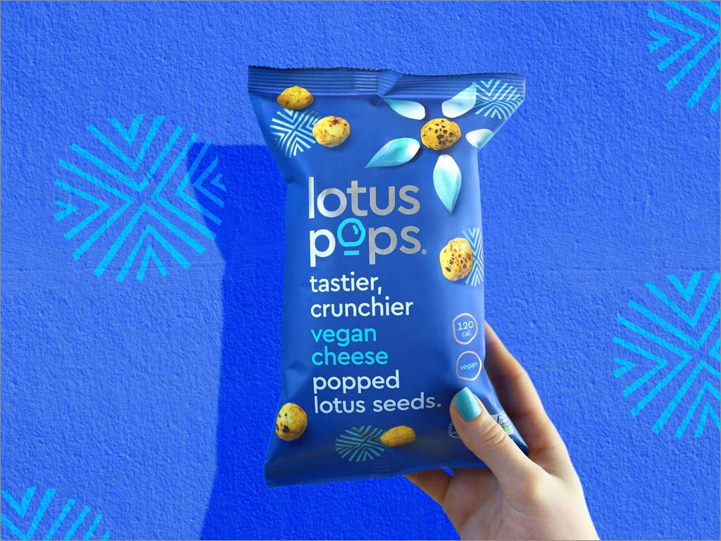 Lotus Pops休閑零食包裝袋設計