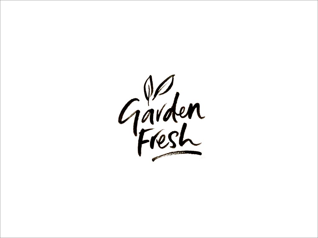 新西蘭Garden Fresh生鮮蔬菜logo設計