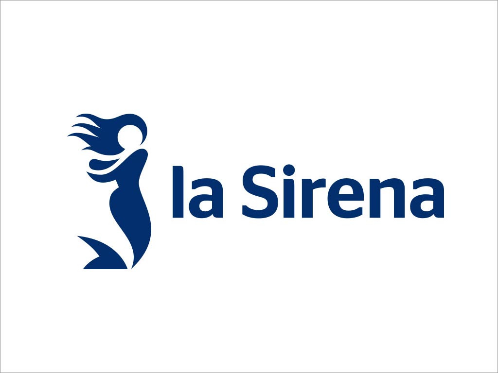 西班牙La Sirena冷凍食品品牌logo設計