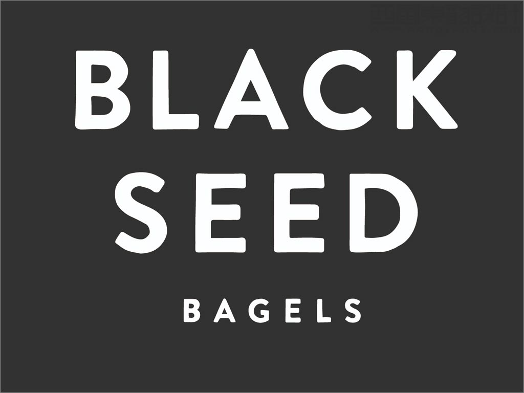 美國Black Seed Bagel食品品牌logo設計