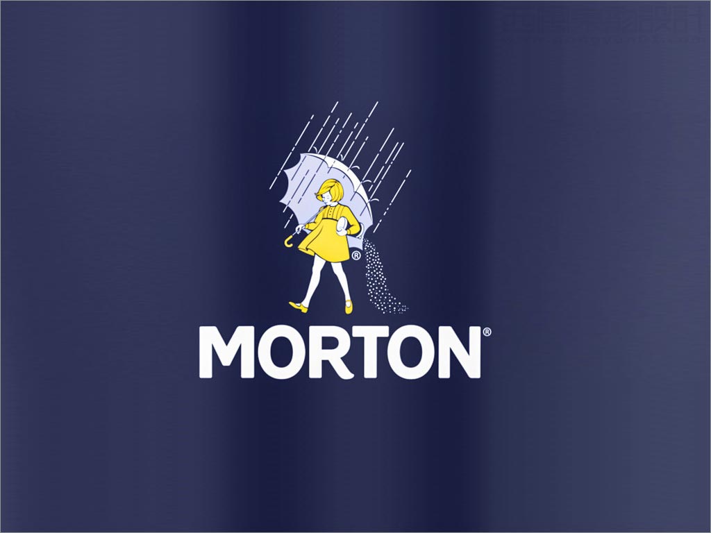 美國Morton食用鹽品牌logo重新優化設計