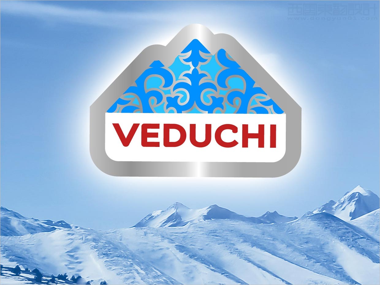 俄羅斯VEDUCHI礦泉水標志設計