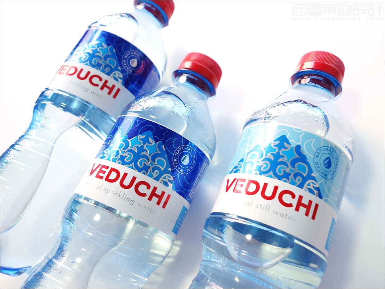 俄羅斯VEDUCHI礦泉水標簽包裝設計