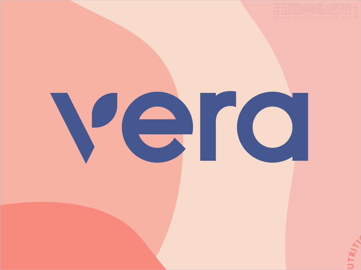 時尚的美國Vera女性補品品牌logo設計