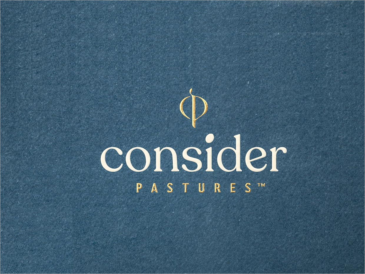 美國Consert Pastures雞蛋品牌logo設計