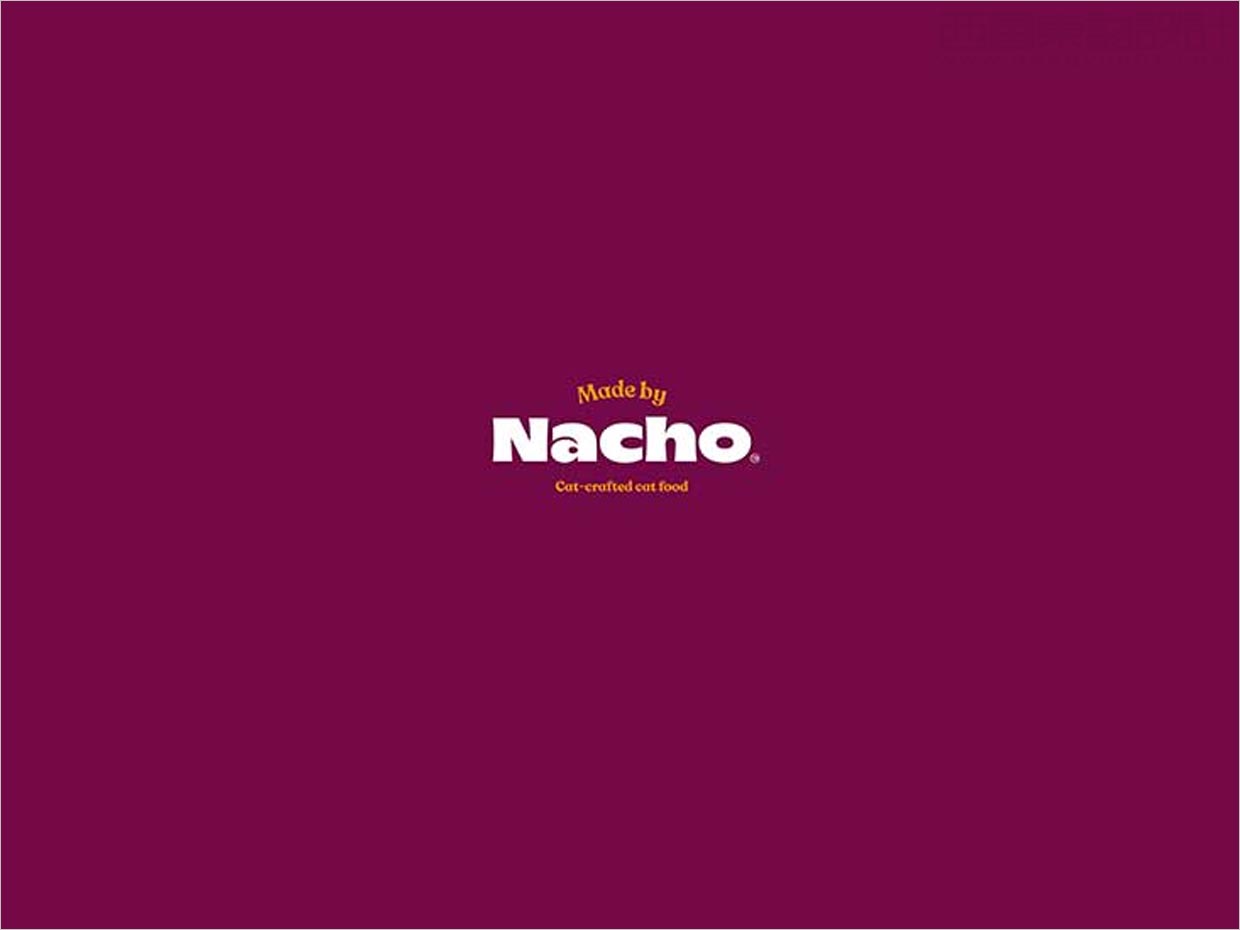 美國Nacho貓糧品牌logo設計