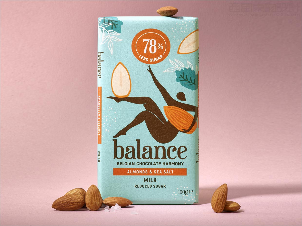 比利時Balance巧克力休閑食品包裝設計