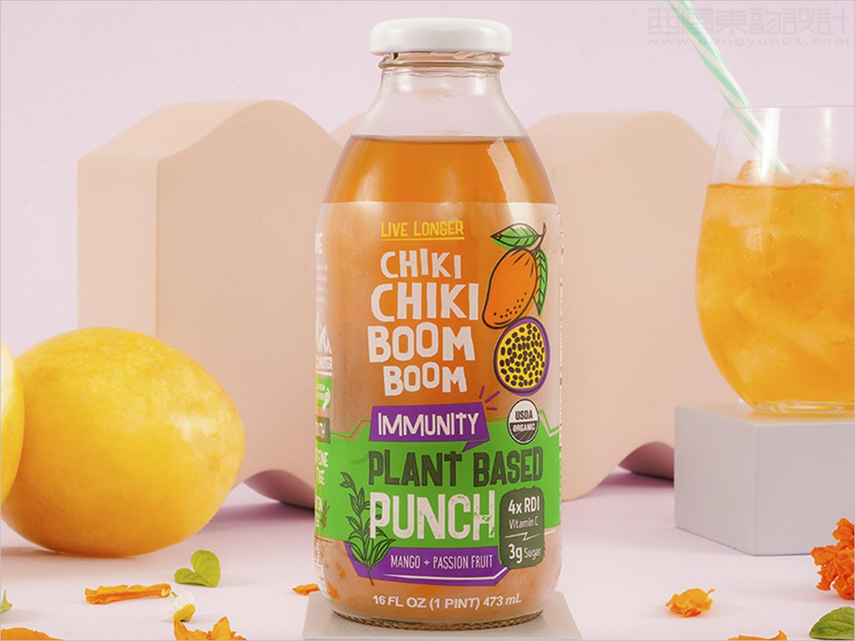 厄瓜多爾Chiki Chiki Boom Boom果汁飲料包裝設計