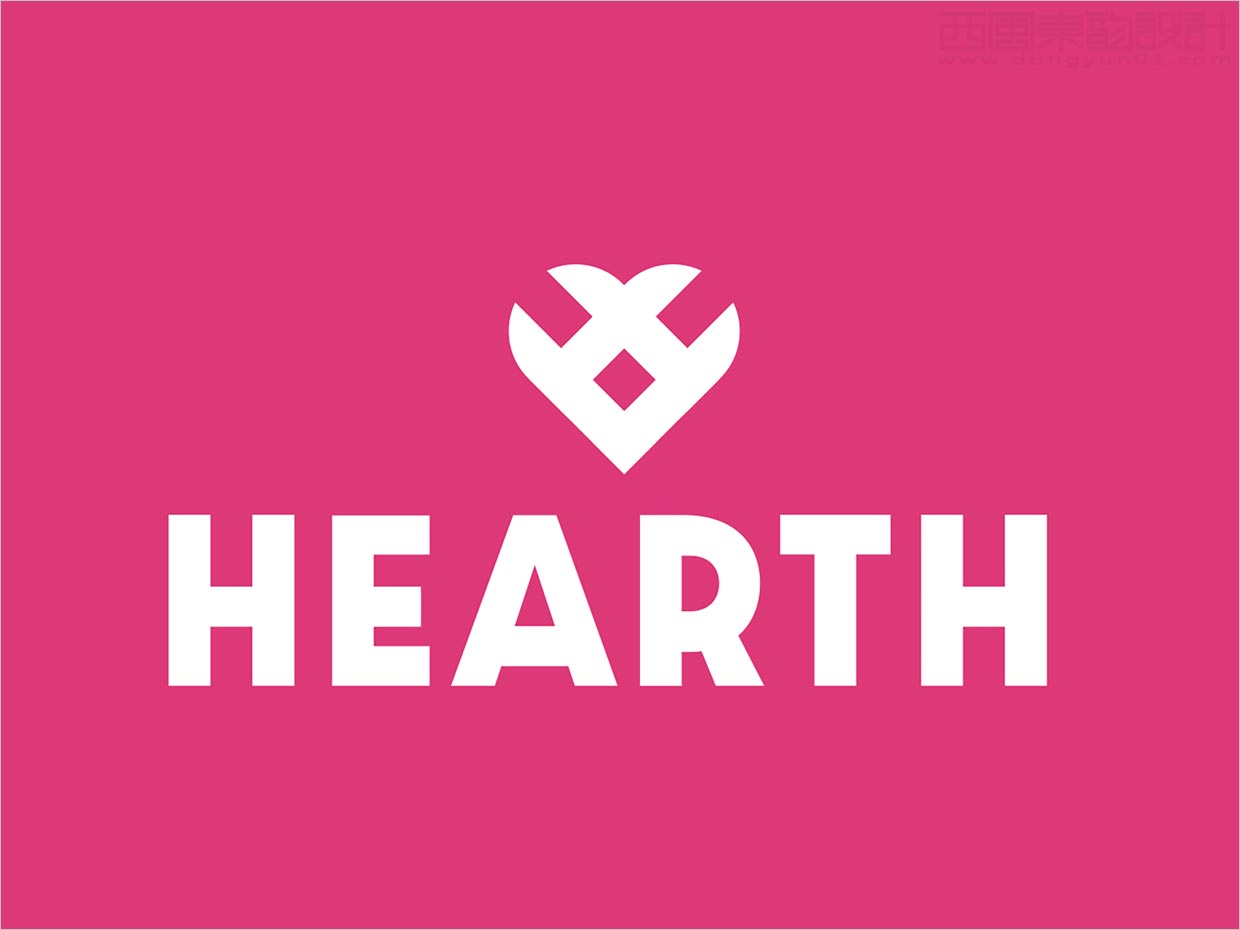 Hearth Yerba Mate馬黛茶葉飲料logo設計