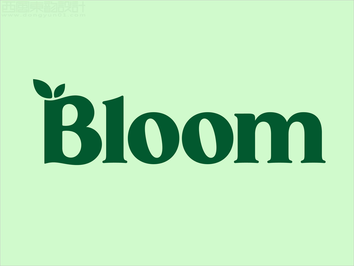 Bloom保健食品品牌logo設計