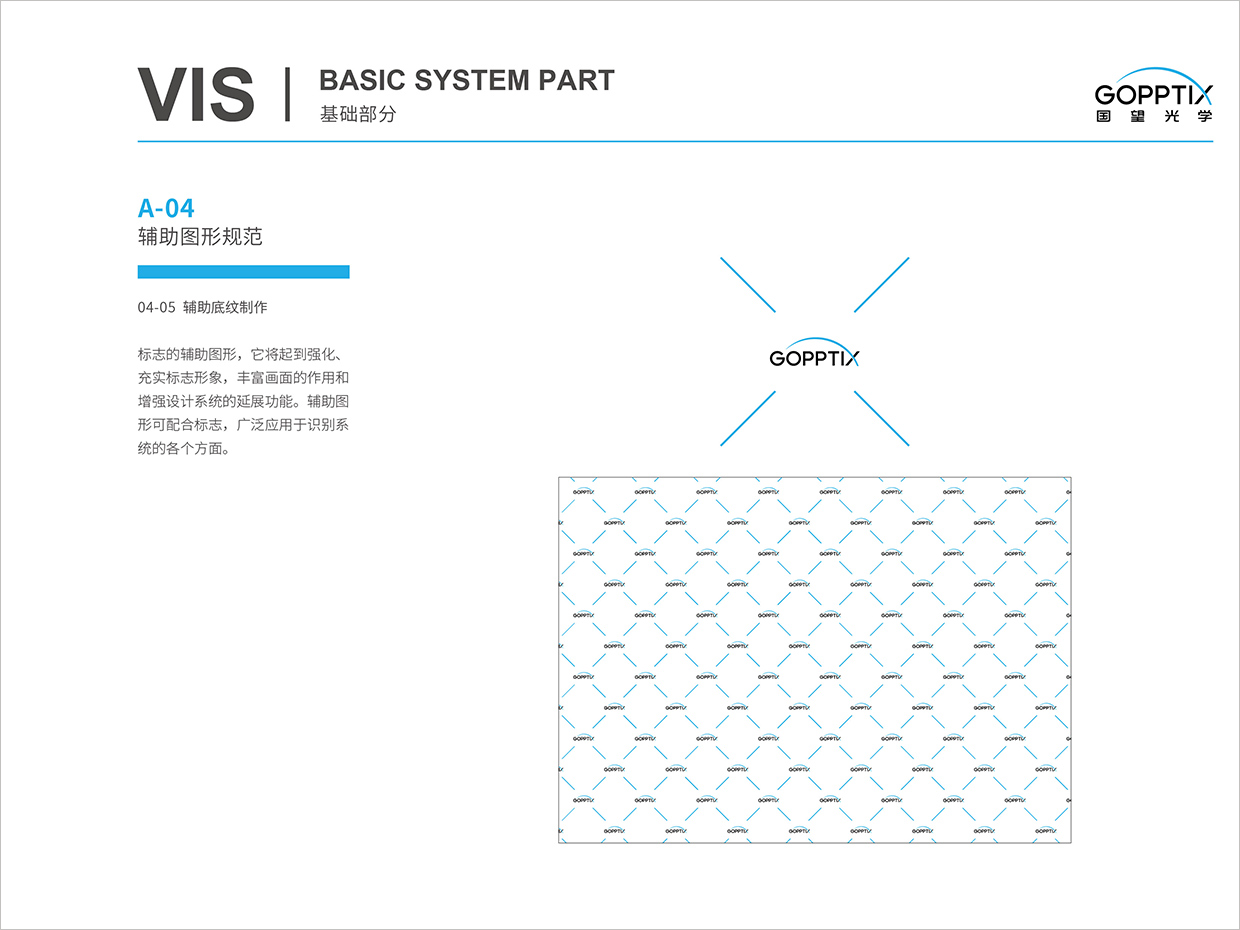 北京國(guó)望光學(xué)科技公司全案VI設(shè)計(jì)之輔助圖形規(guī)范